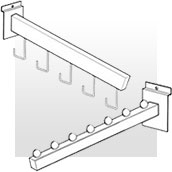 Wood Floor Poster Stands