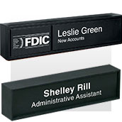 Nameplates and Name Inserts
