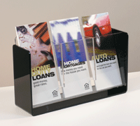3-Pocket Brochure Holder - Grandeco Collection
