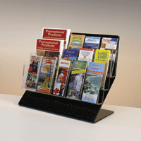 Jumbo 3-Tier Countertop Brochure Holder