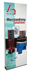 2-Sided Sidewinder Retractable Banner Stand - 31.5w