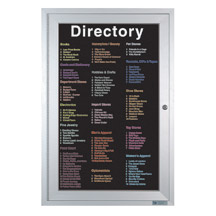 Radius Frame Backlit Light Box - 24w x 36h