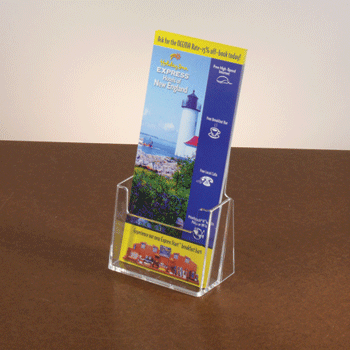 Single Pocket Countertop Literature Holder for 4x9