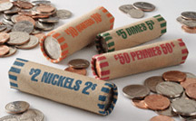 Preformed Tubular Coin Wrappers, 1000/box