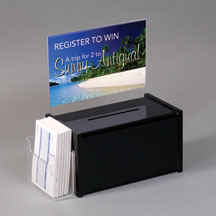 Acrylic Suggestion Box with Message Header