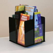 Rotating 8-Pocket Counter Brochure Holder