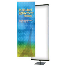 22w x 72h Full Color Banner for Econostand