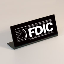 FDIC Counter Indoor/Outdoor 7x3