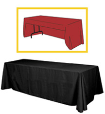 8ft Economy PolyTwill Throw - NO IMPRINT