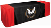 60w PolyTwill Table Runner - 2 Color Imprint