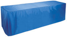 8ft Economy EZ Clean Nylon Table Cover, No Imprint