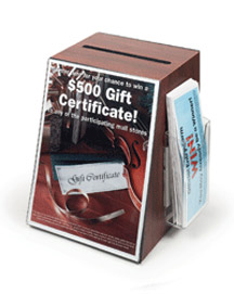Wood Finish Registration Box