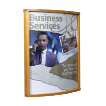 Solid Oak Convex Wall Frame for 22x28 Inserts
