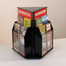 Multi-Pocket Rotating Display - 12 Pockets