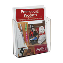 Clear Acrylic Wall Pocket, for 8 1/2 Wide Material