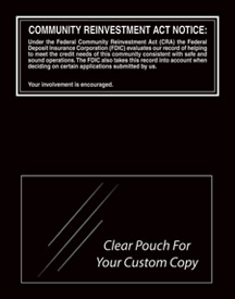 Community Reinvestment Act (FDIC) - 11w x 14h Magnetic