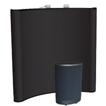 8ft Curved Floor Display