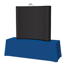 6ft Curved Tabletop Display