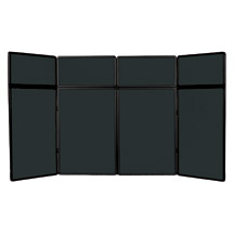 8ft Duo sided Display w/ 2-Sided Velcro Fabric Panels