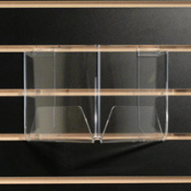 Acrylic Slatwall V Signholder