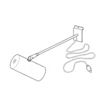 Slatwall Light Display, 12 in
