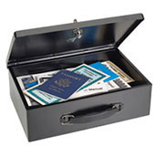 Fire Retardant Security Box with Standard Key Lock - 2 Keys