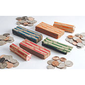Flat Tubular Coin Wrappers, 1000/box