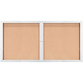 Indoor Aluminum Framed Bulletin Board - 72w x 36h