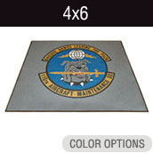 Berber Logo Mat - 4x6
