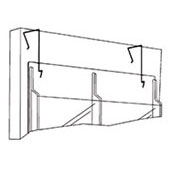Set of Partition Hangers