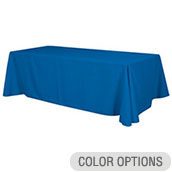 8ft Standard Polytwill Table Throw - No Imprint