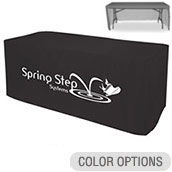 6ft Economy EZ Clean Nylon Table Cover ,1 Color Imprint