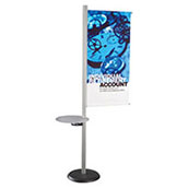 Ovations 2-Sided Side Mount Pole Banner Display