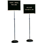 Open Faced Adjustable Pedestal Letterboard