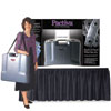 Pactiva Tabletop Display, w/ Halogen Light, Header and carry