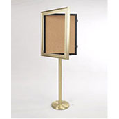 Designer Metal Bulletin Board Swing Stand