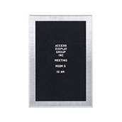 Designer Metal Letterboard Swing Frame With Lock
