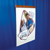 Poster Frame with Wood Accent - 22w x 28h