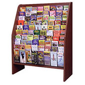 80-Pocket Floor Rack for 4x9 Brochures