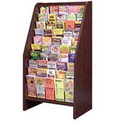 50-Pocket Floor Rack for 4x9 Brochures