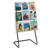 Floor Stand for Clear Plastic Displays