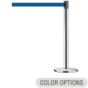 Contemporary Stanchion with Universal Base - 13ft Belt