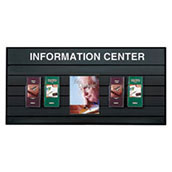 47w x 23h Wall Mounted Slatwall Panel