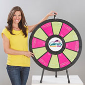 Prize Wheel, Clicker Style for Tabletop