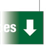 4w Directional Arrow for Hanging Sign