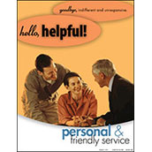Personal & Friendly Service - Hello, Goodbye Series