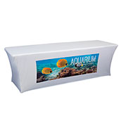 8ft UltraFit Table Throw (Full Color Front Only)