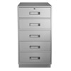 5 Drawer Teller Pedestal - 18w x 38.5h
