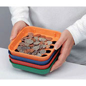 Coin Sorter Trays - Set of 4