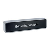 Subsurface-Engraved Radius Nameplate Insert